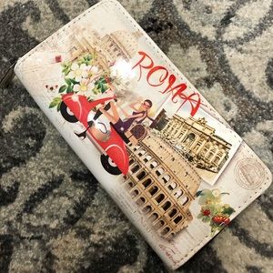 Wallet From Rome, Italy - New Without Tags
